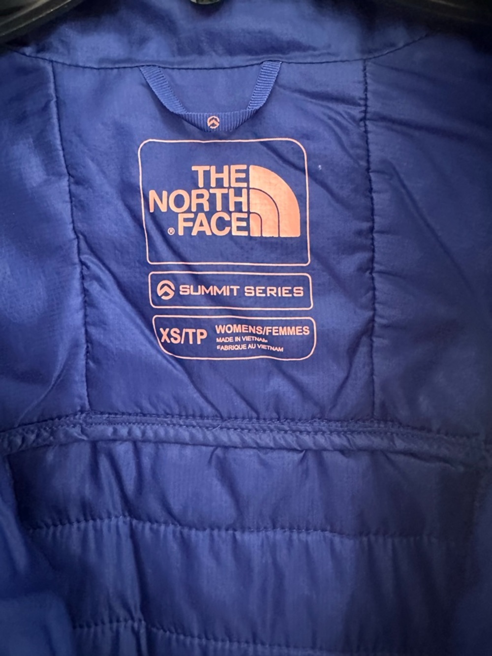 The North Face Women's Cobalt Blue Lightweight 100% Down-Fill Jacket - XS - Picture 10 of 14